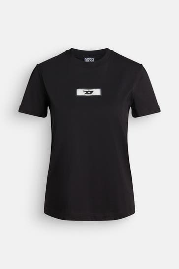 DIESEL T-Shirt schwarz