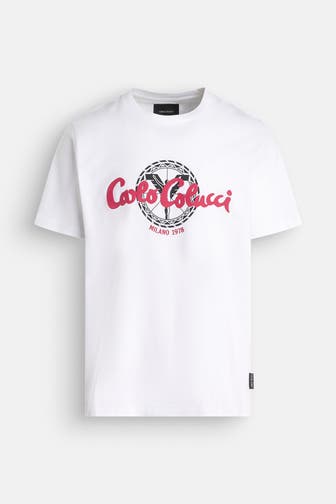 CARLO COLUCCI T-Shirt weiß