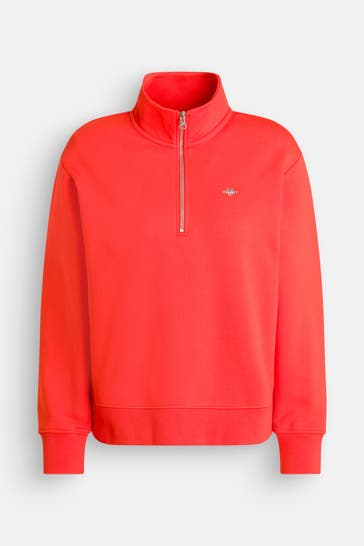 GANT Sweat-Troyer orangerot