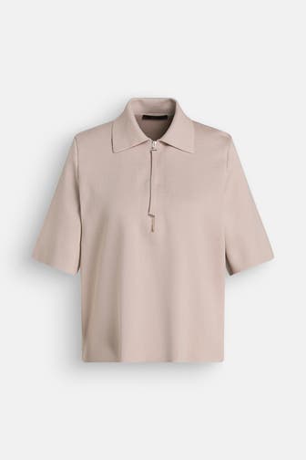 WINDSOR. Strickshirt beige