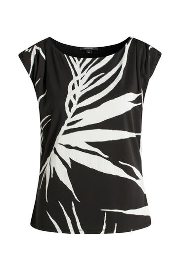 COMMA, Top zweifarbig floral