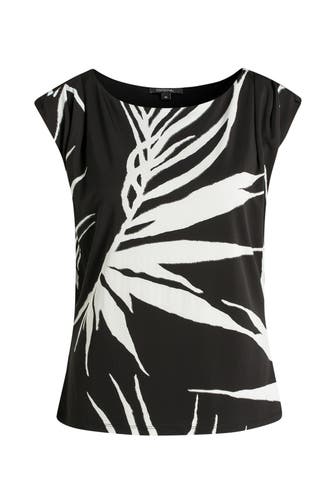 COMMA, Top zweifarbig floral