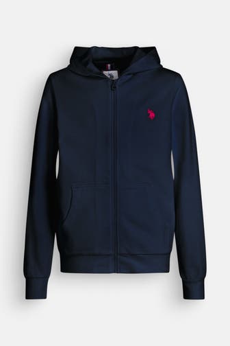U.S. POLO ASSN. Sweatjacke 'Deny' nachtblau