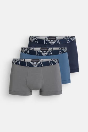 EMPORIO ARMANI 3er-Pack Boxer Trunks mehrfarbig