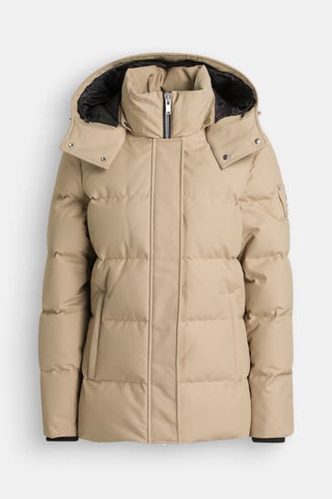 MOOSE KNUCKLES Daunenjacke 'Cloud 3Q Sh' hellbraun