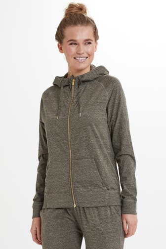 ATHLECIA Sweatjacke 'Chestine' graugrün