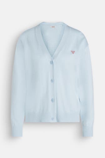 GUESS Strickjacke hellblau