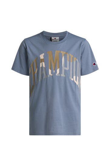 CHAMPION T-Shirt graublau