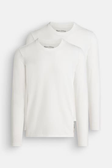 MARC O'POLO - 2er-Pack Longsleeves offwhite