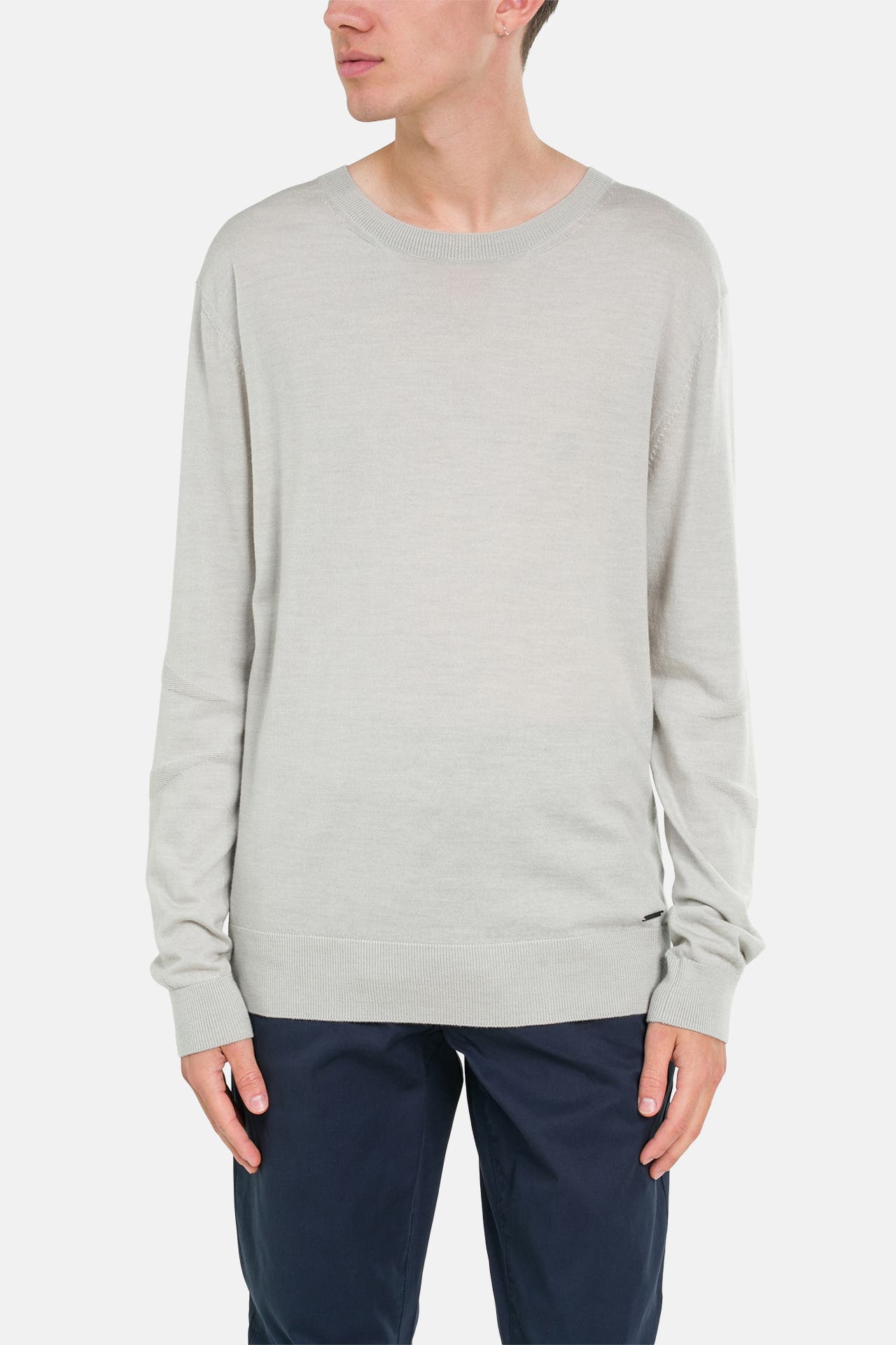 ALPHATAURI Wollmix-Pullover steingrau, Bild 1