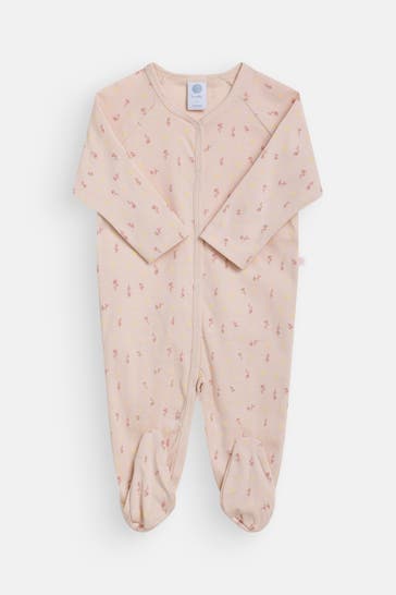 SANETTA Strampler gemustert