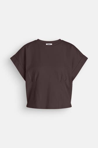 DKNY T-Shirt dunkelbraun