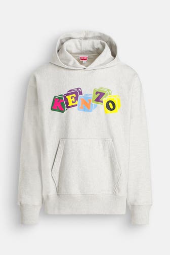 KENZO Hoodie 'Felpa' hellgrau