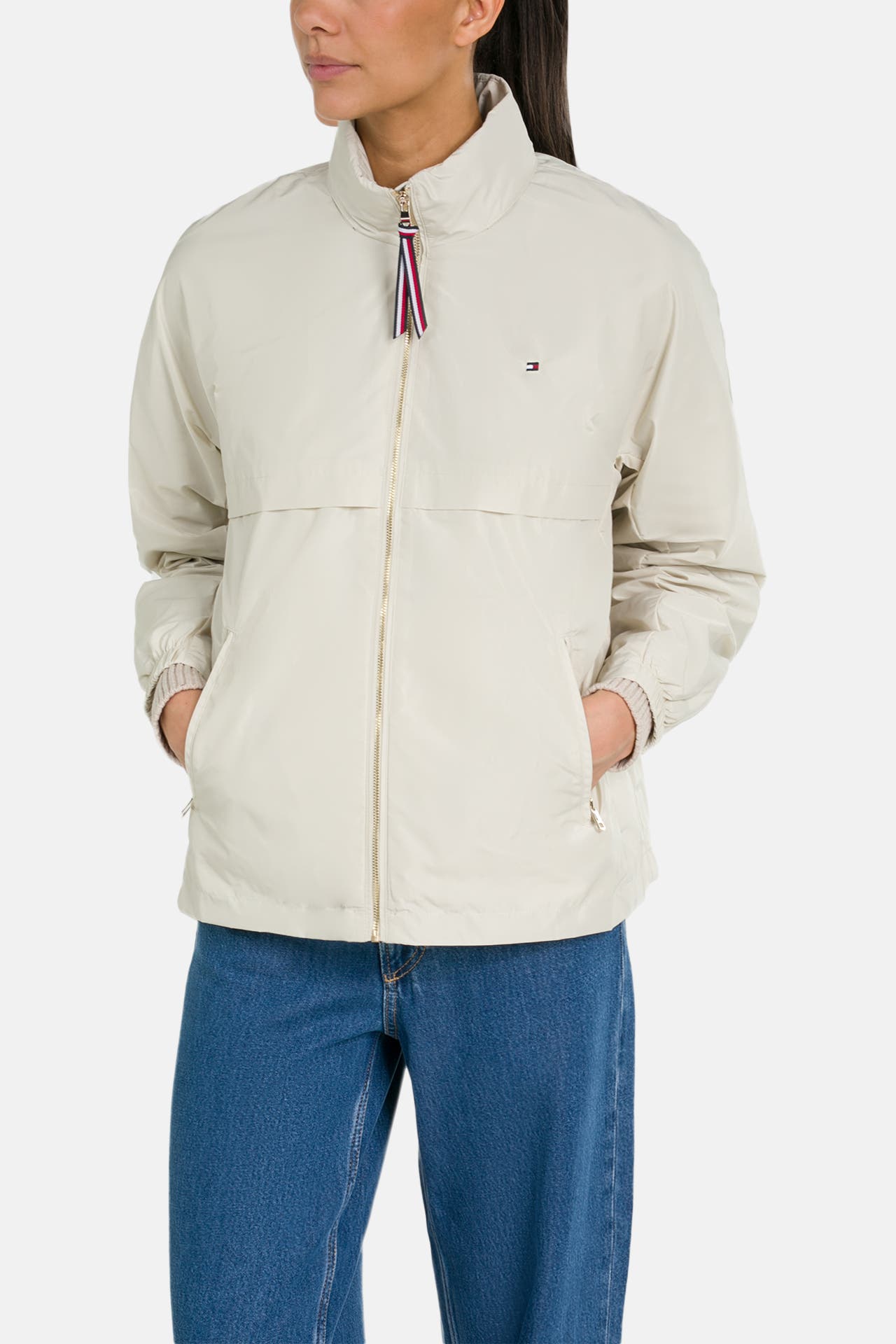 TOMMY HILFIGER Übergangsjacke creme, Bild 1