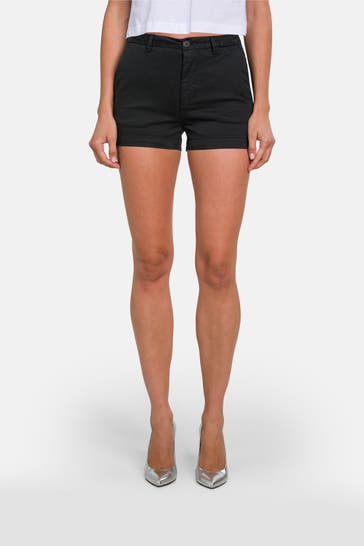 DIESEL Chino-Shorts schwarz