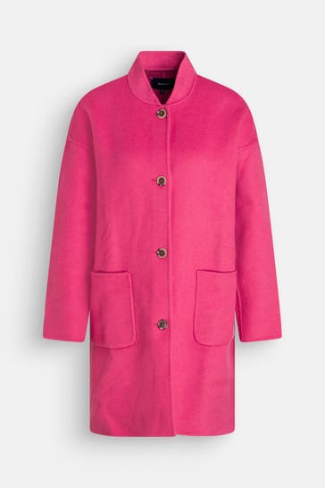 GANT Wollmix-Mantel pink