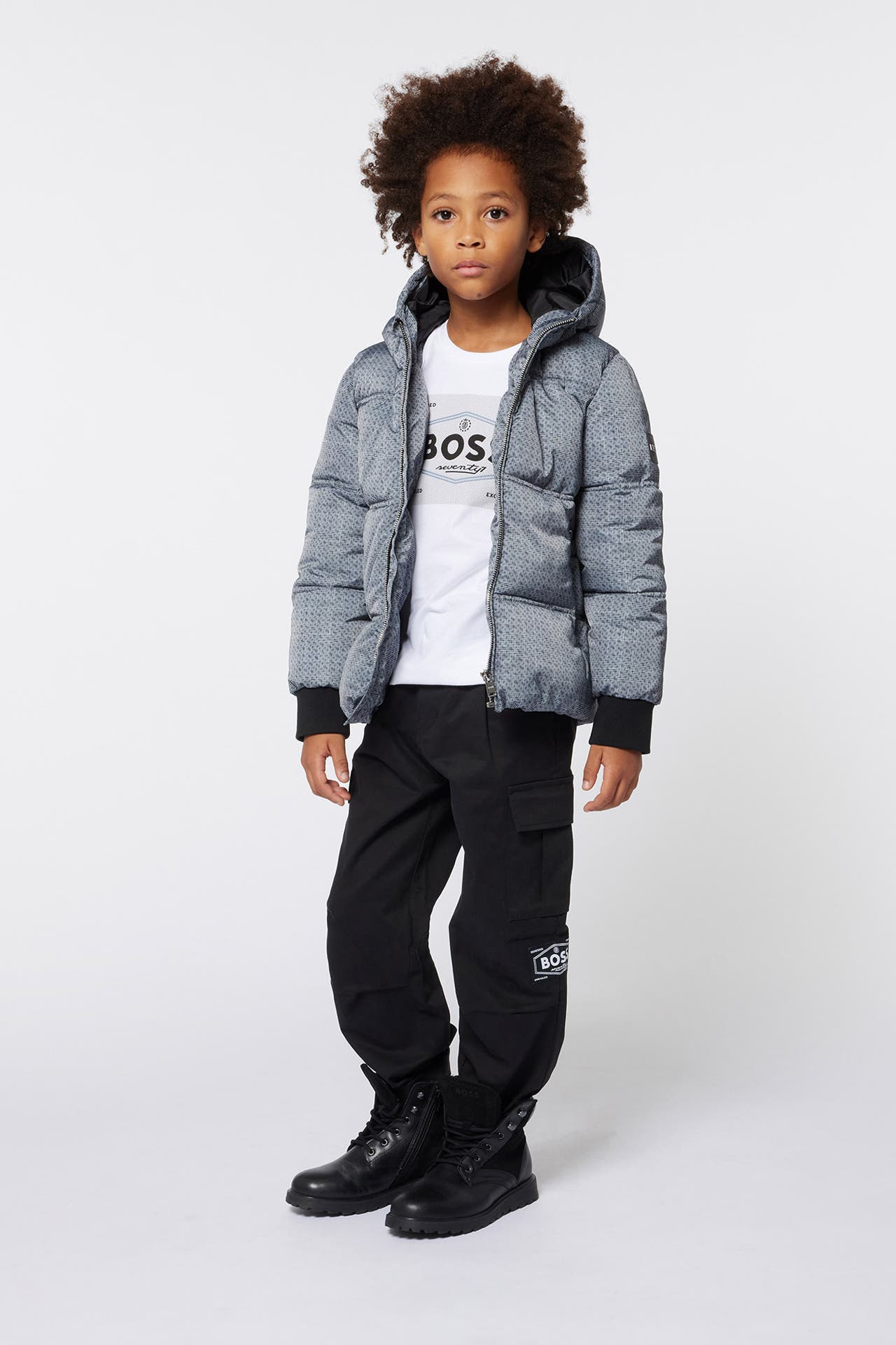 BOSS Steppjacke gemustert, Bild 1