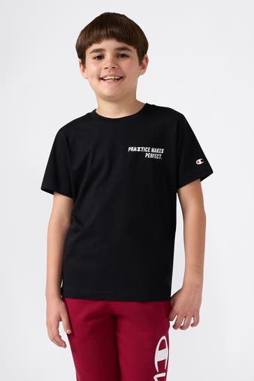 CHAMPION T-Shirt schwarz