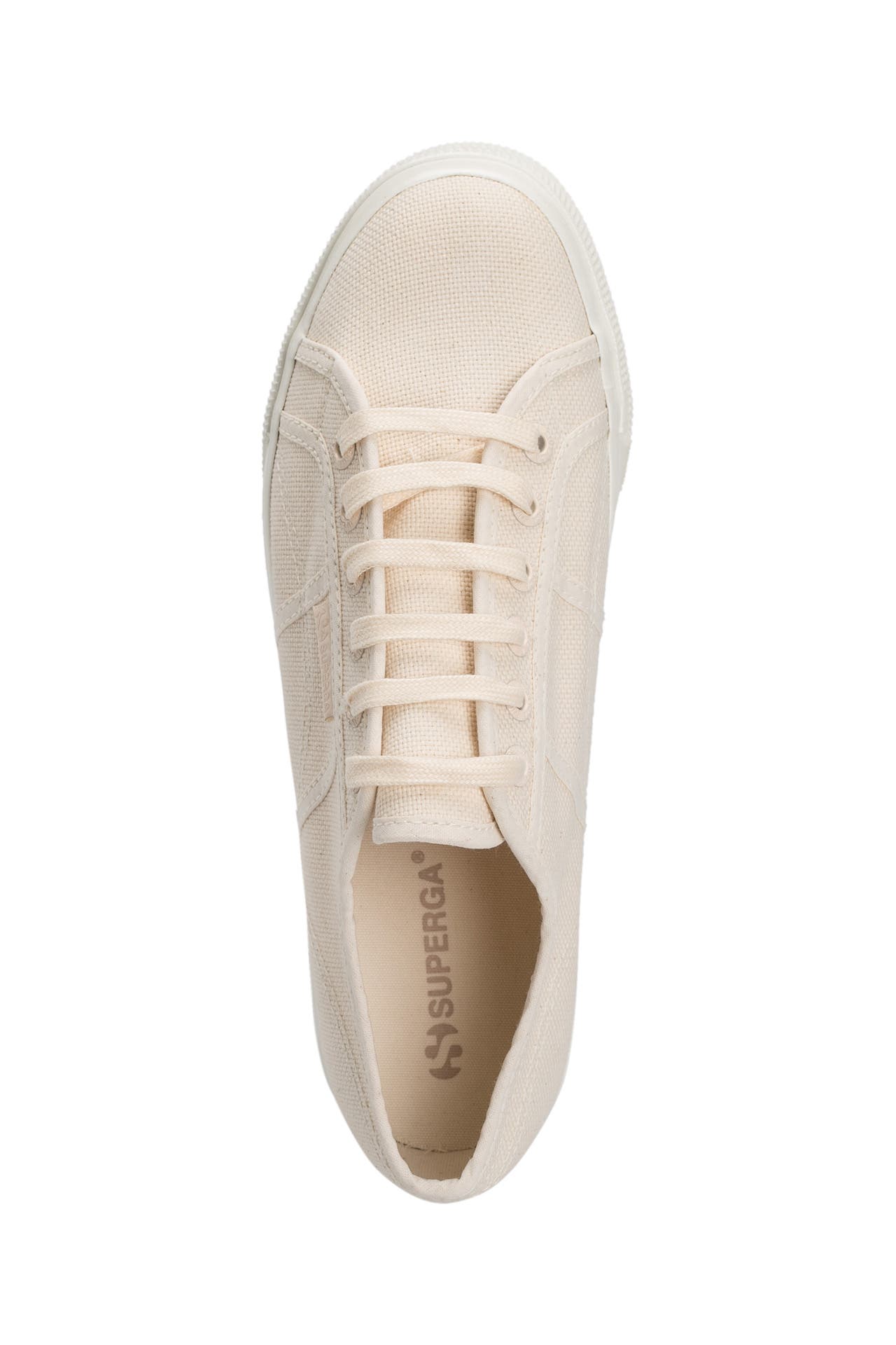 Plateau sneaker creme discount