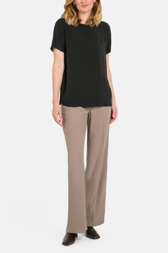 RIANI Seidenmix-Top schwarz