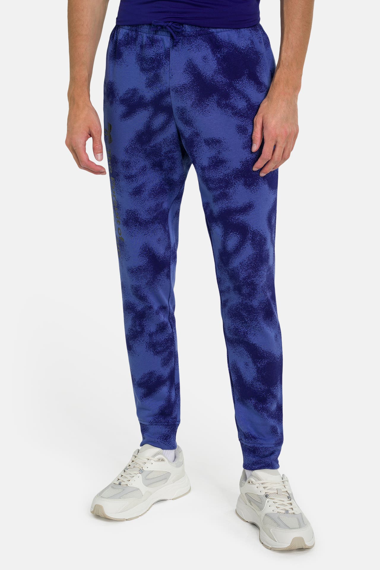 UNDER ARMOUR Sporthose 'UA Rival Terry Novelty' gemustert, Bild 1