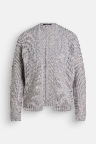 LUISA CERANO Wollmix-Cardigan hellgrau