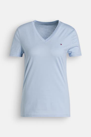 TOMMY HILFIGER - T-Shirt hellblau