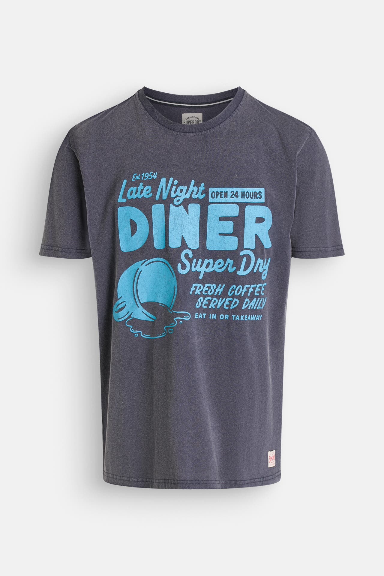 SUPERDRY T-Shirt graublau, Bild 1