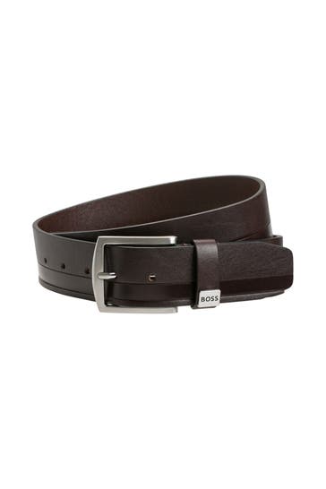 BOSS Business-Gürtel kastanie