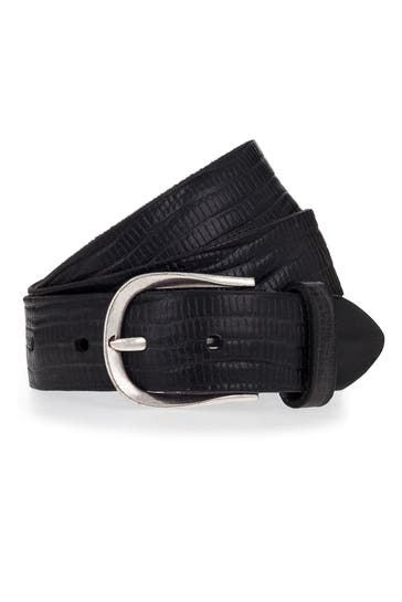 B.BELT Ledergürtel schwarz