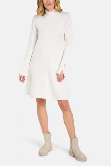 FRIEDA & FREDDIES NY Strickkleid ecru