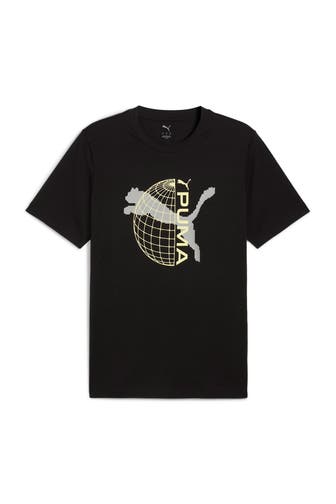 PUMA T-Shirt schwarz