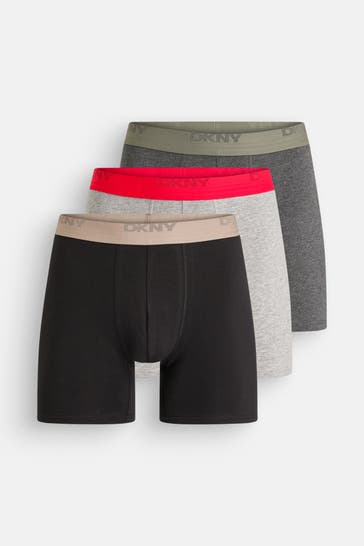 DKNY 3er-Pack Boxer Trunks 'Harrison' mehrfarbig