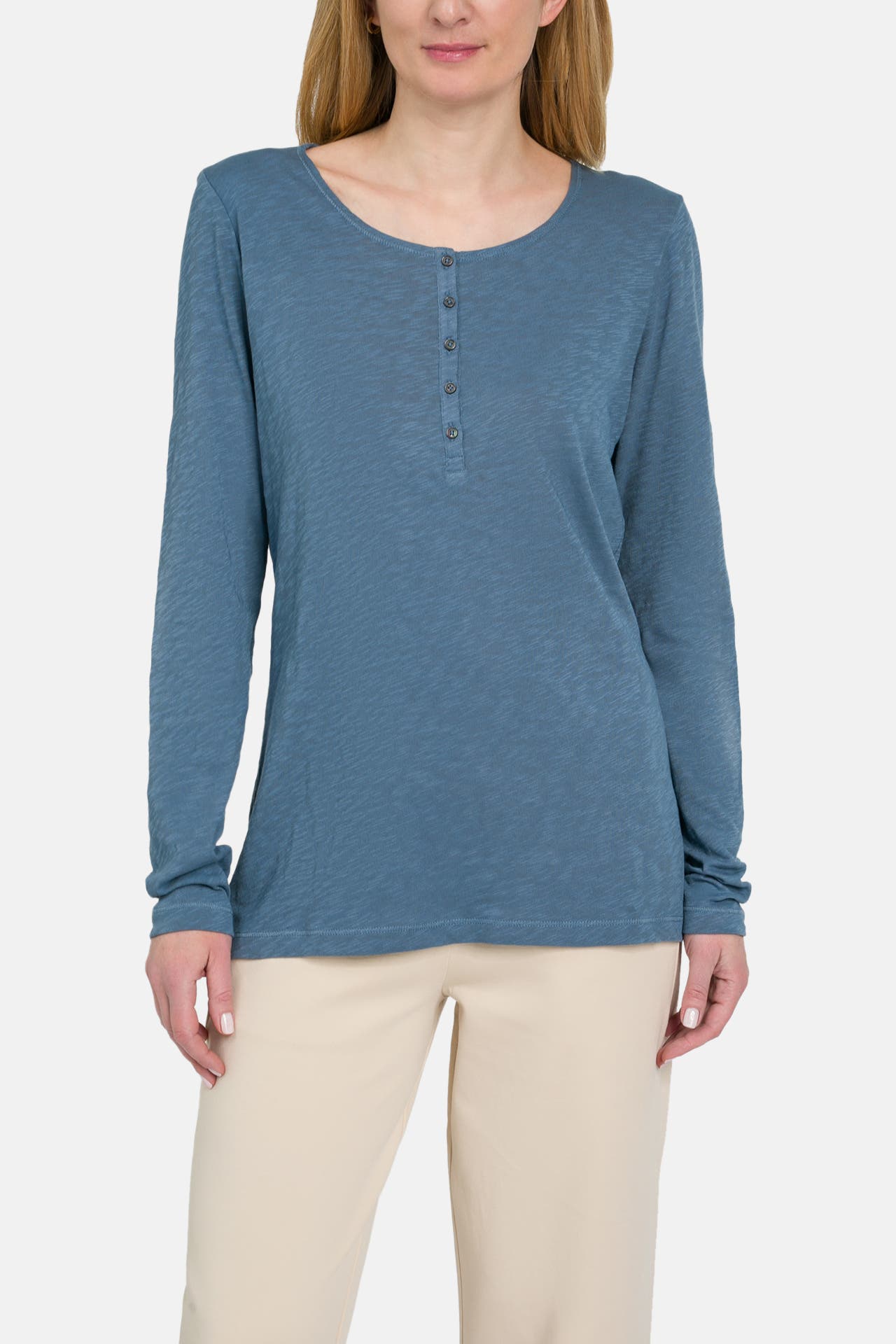 MARC O'POLO Strickshirt blau, Bild 1