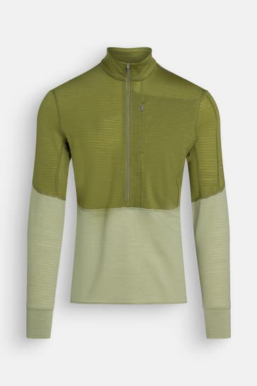 ICEBREAKER Midlayer 'Descender' grün