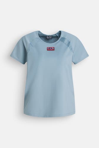 EA7 Funktionsshirt taubenblau