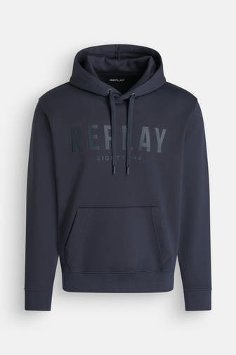 REPLAY Hoodie dunkelblau