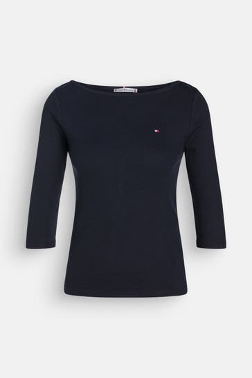 TOMMY HILFIGER Longsleeve schwarzblau