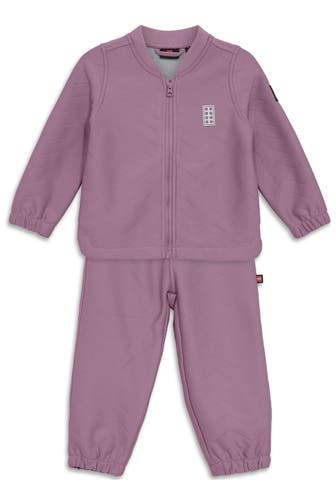 LEGO WEAR Set: Fleeceacke und Fleecehose helllila