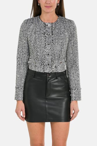 GUESS Bouclé-Blazer 'Sofia' mehrfarbig