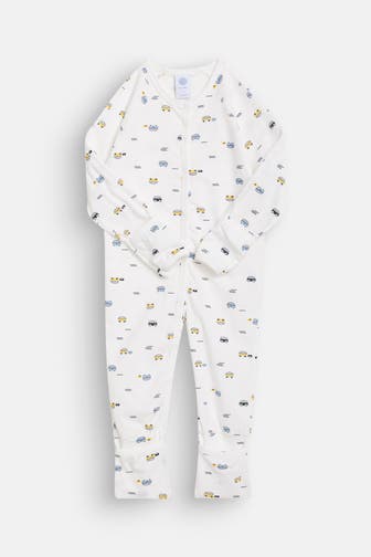 SANETTA Strampler gemustert