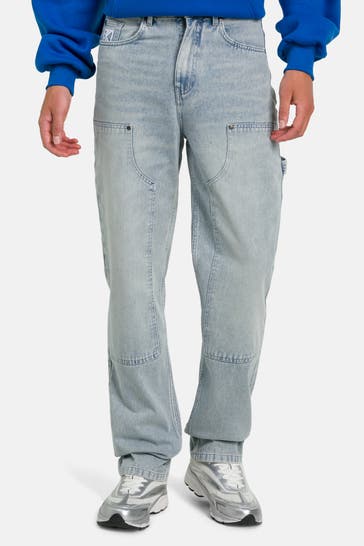 KARL KANI Jeans hellblau straight