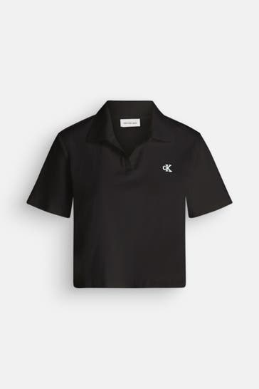 CK JEANS Polo-Shirt schwarz