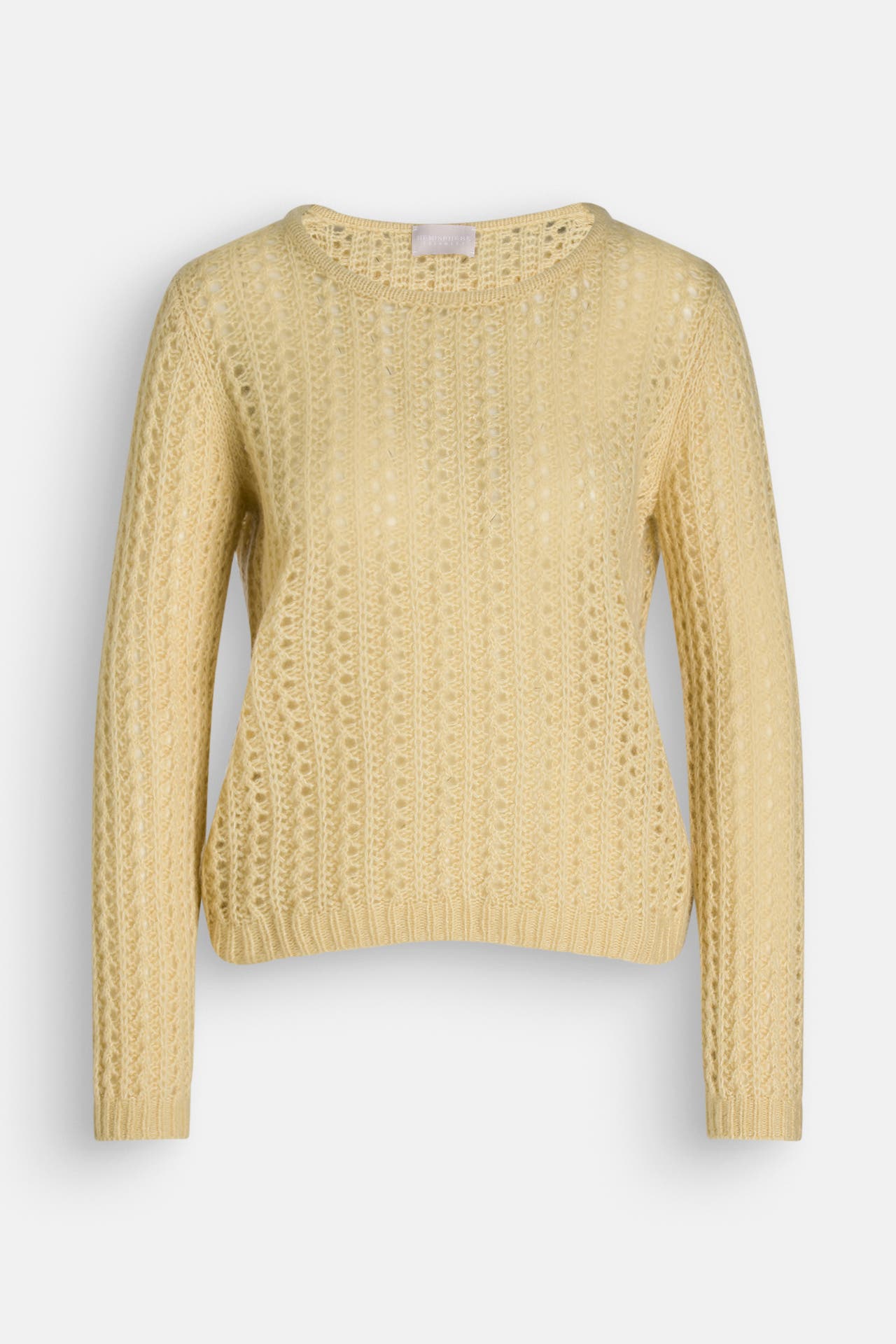 HEMISPHERE Kaschmirmix-Pullover sonnengelb, Bild 1
