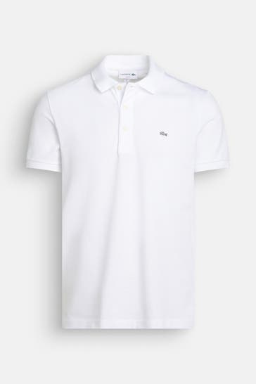 LACOSTE Polo-Shirt weiß