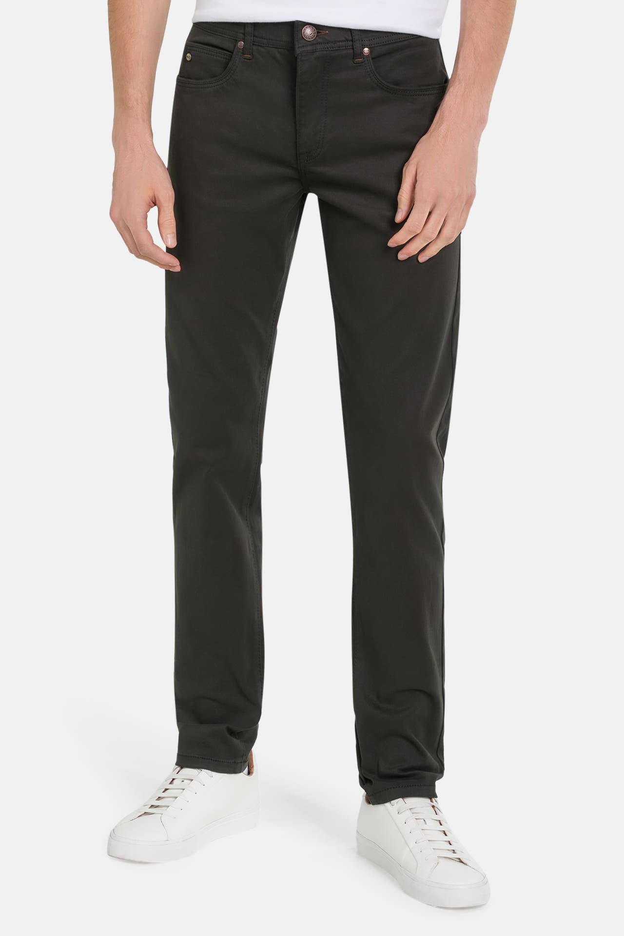 SAND COPENHAGEN Stoffhose 'Burton' dunkelbraun, Bild 1