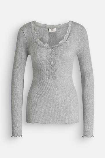 RM BY ROSEMUNDE Longsleeve grau