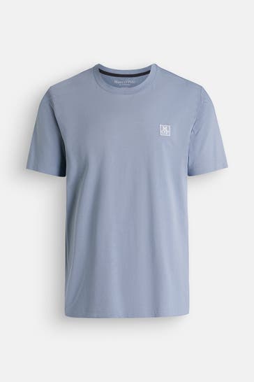 MARC O'POLO T-Shirt taubenblau