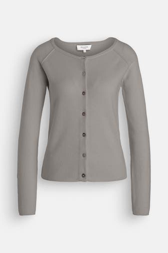 ROSEMUNDE Kaschmirmix-Cardigan 'Laica' steingrau