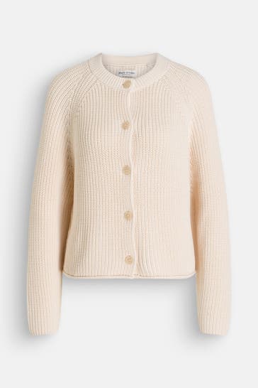 MARC O'POLO Strickjacke beige